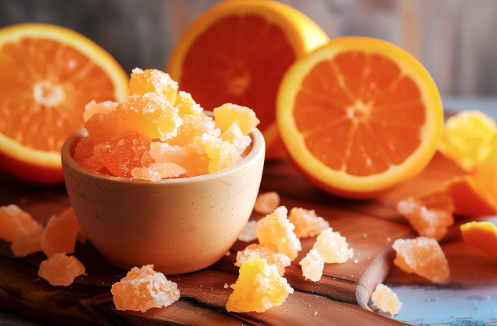 Sweet orange & vanilla body scrub